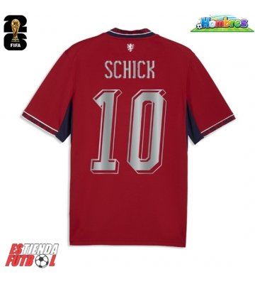 República Checa Patrik Schick #10 Primera Equipación Mundial 2026 Manga Corta